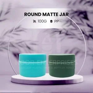 Matte Round Jars